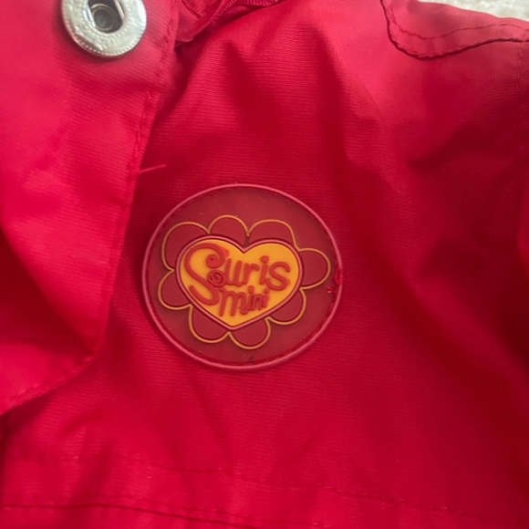 Souris Mini coat for girls red size 2 - Picture 4 of 5